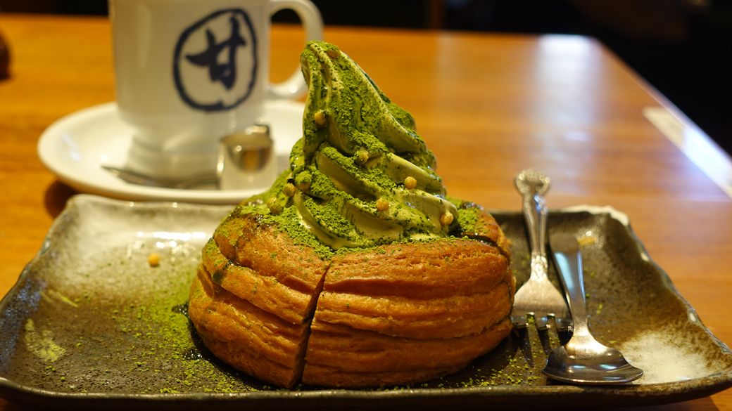抹茶シロノワール（筆者撮影）