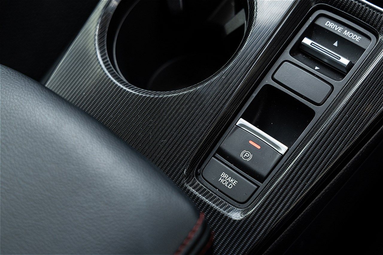 タイで試乗したホンダ「シビック e:HEV RS」（写真：筆者撮影）