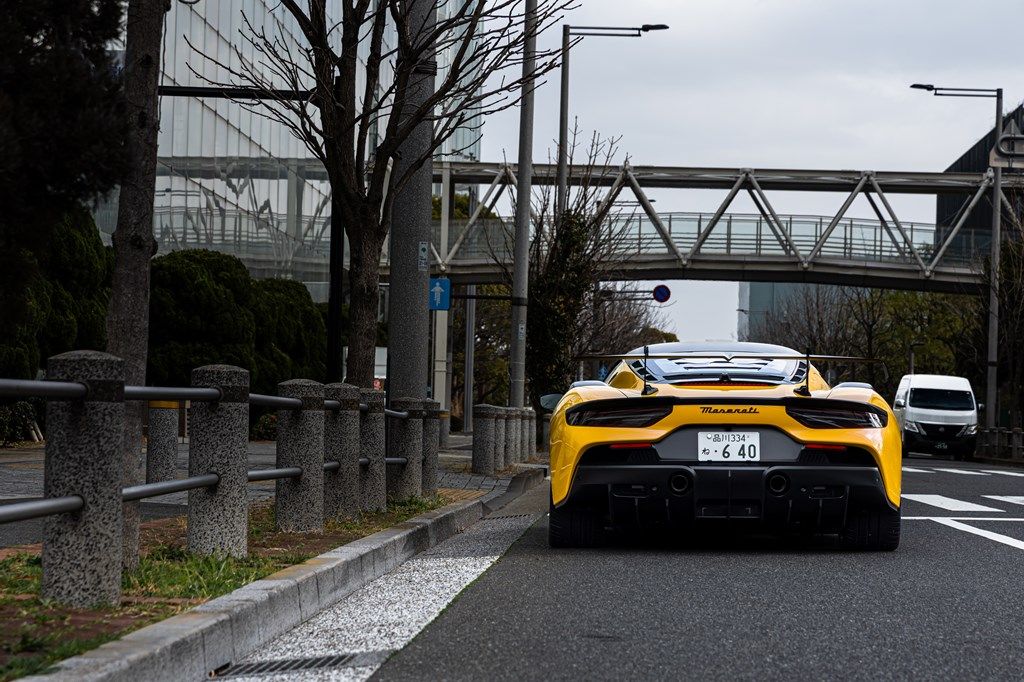 マセラティの最新モデル「GT2ストラダーレ」（写真：三木 宏章）