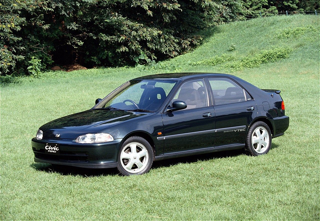 ホンダのEG型シビック（写真：本田技研工業）