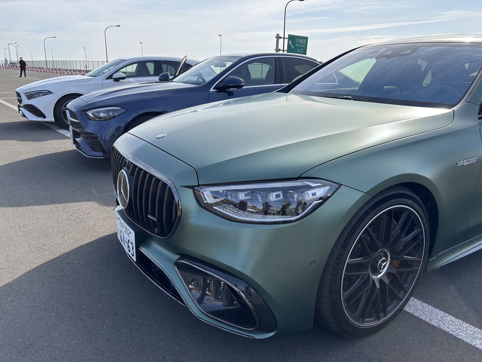 メルセデスAMG「S63 E パフォーマンス」（写真：桃田健史）