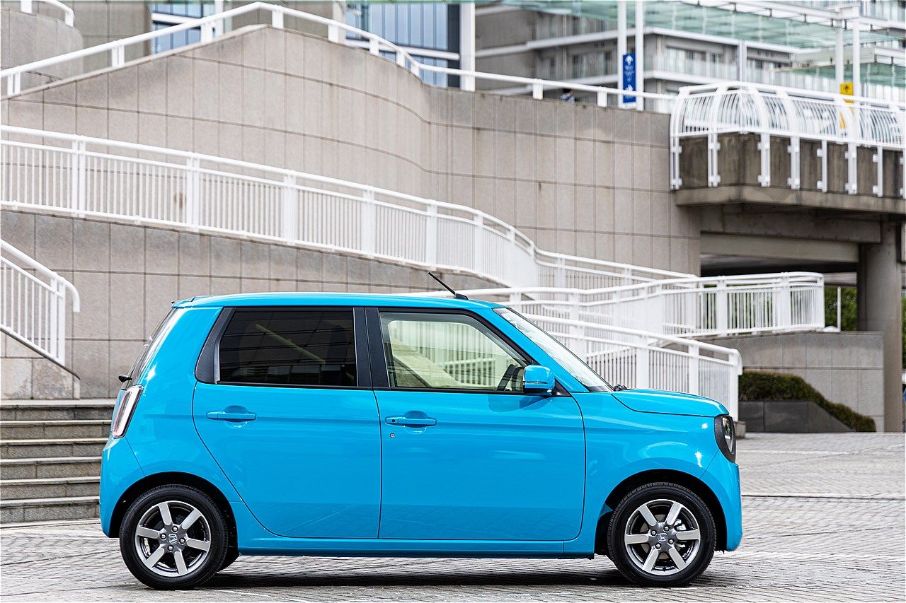 ホンダの軽乗用車クラスBEV「N-ONE e:」（写真：三木 宏章）