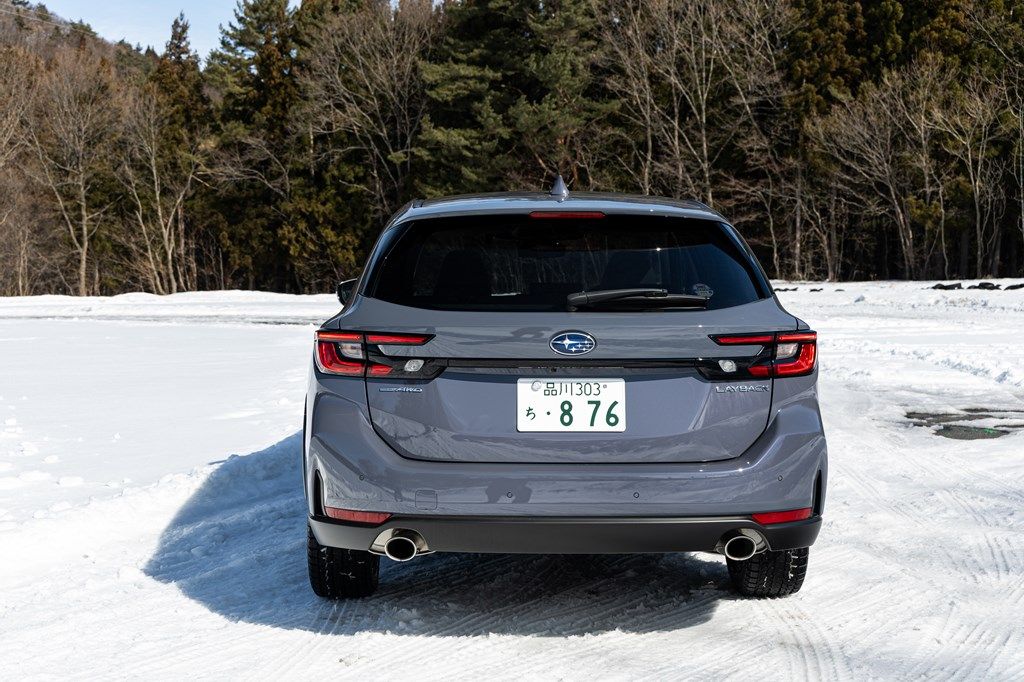 スバル「レヴォーグ レイバック」のディテール（写真：三木 宏章）