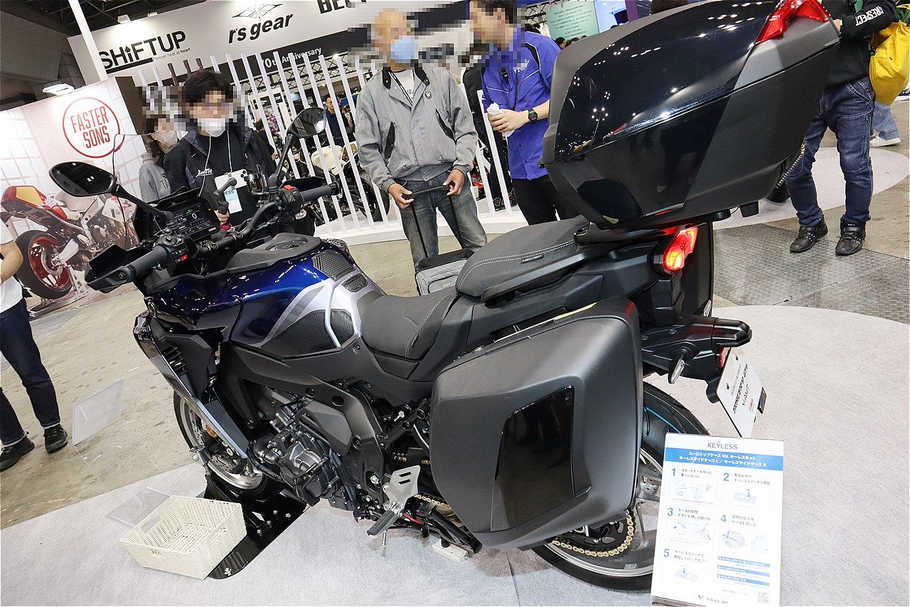 ヤマハ「トレーサー9GT＋ Y-AMT」（筆者撮影）