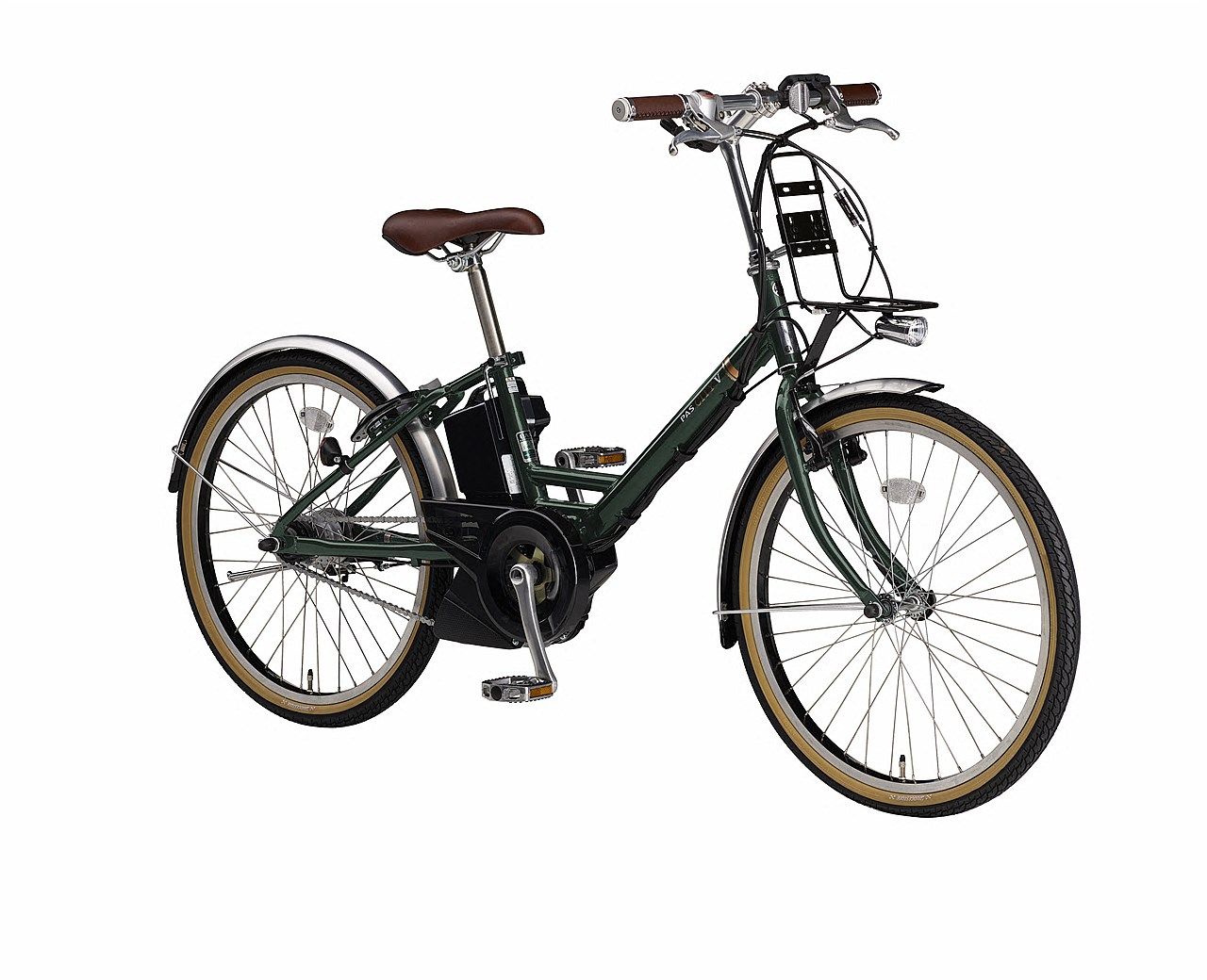 ヤマハの電動アシスト自転車「PAS CITY-V（パス シティ-V）」(写真：ヤマハ発動機）