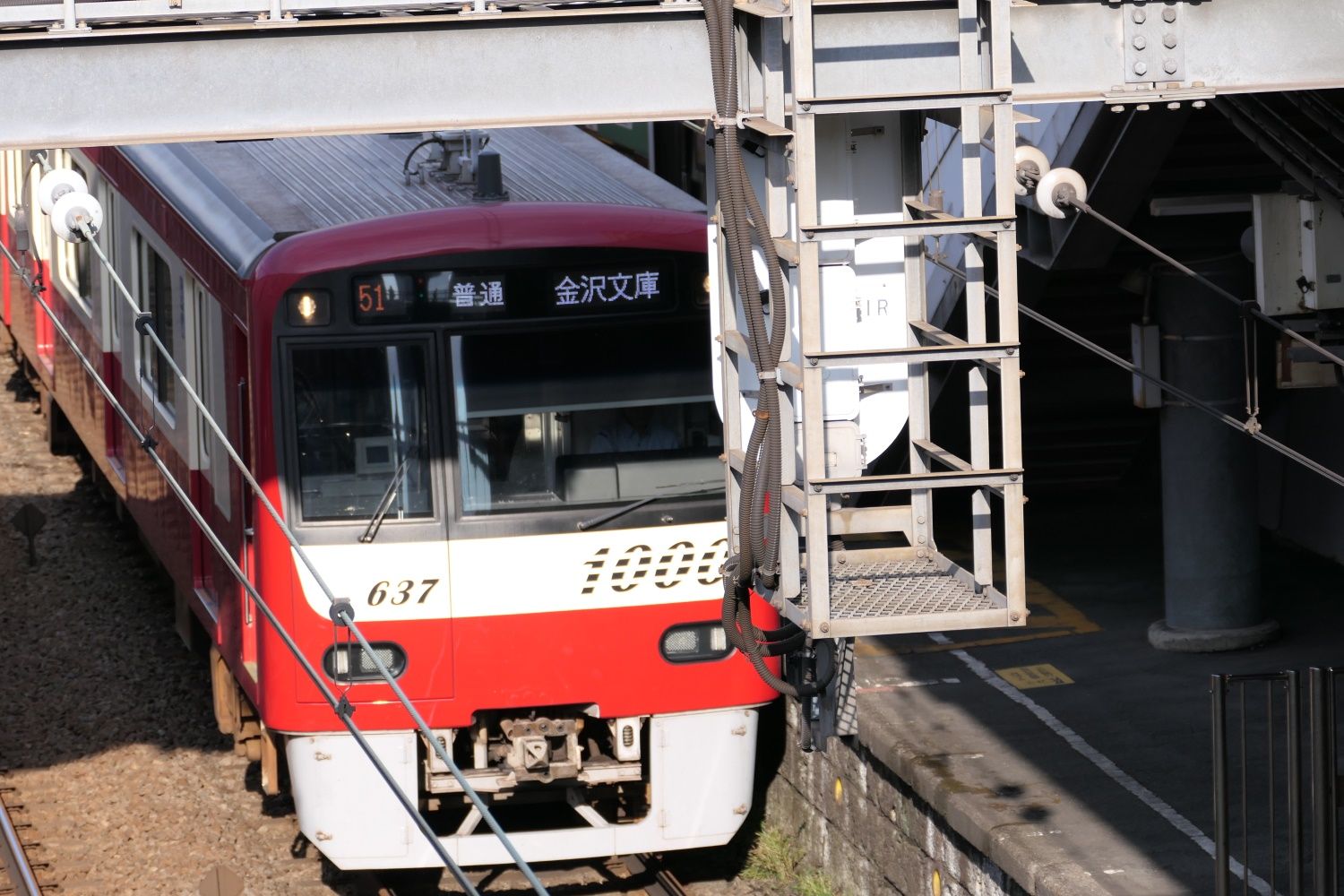 神奈川駅の場内信号機