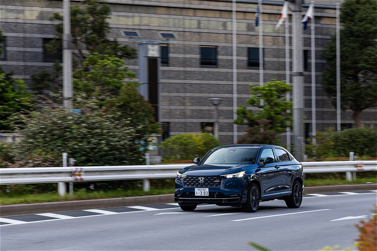 ホンダ「ヴェゼル e:HEV RS」（写真：三木 宏章）