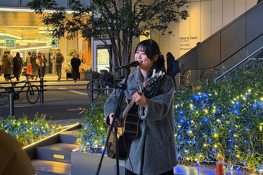 公認ストリートライブの様子