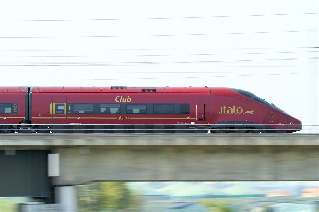 イタリア国内鉄道活性化の起爆剤となった「イタロ」(撮影:橋爪智之)