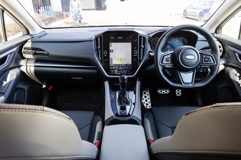 スバル「レヴォーグ レイバック」のディテール（写真：三木 宏章）