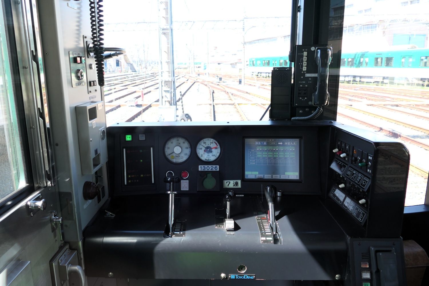 京阪電気鉄道13000系　乗務員室