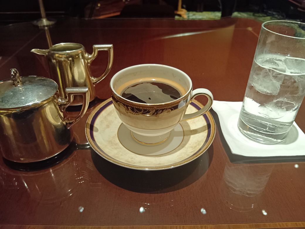 おかわりコーヒー（筆者撮影）