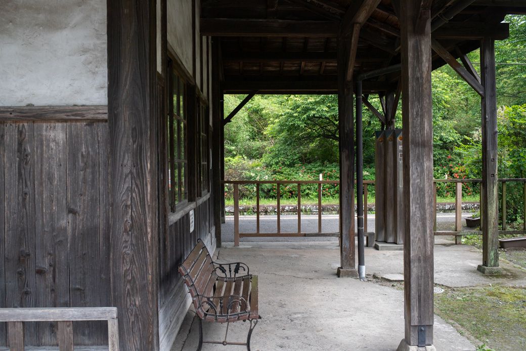 嘉例川駅舎（筆者撮影）