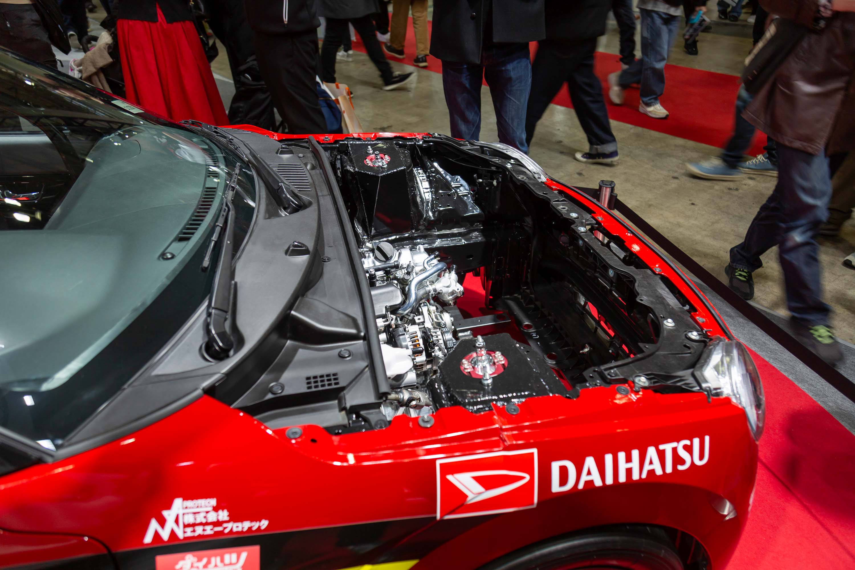 ダイハツ「K-OPENランニングプロト2」（写真：場末モータープール）