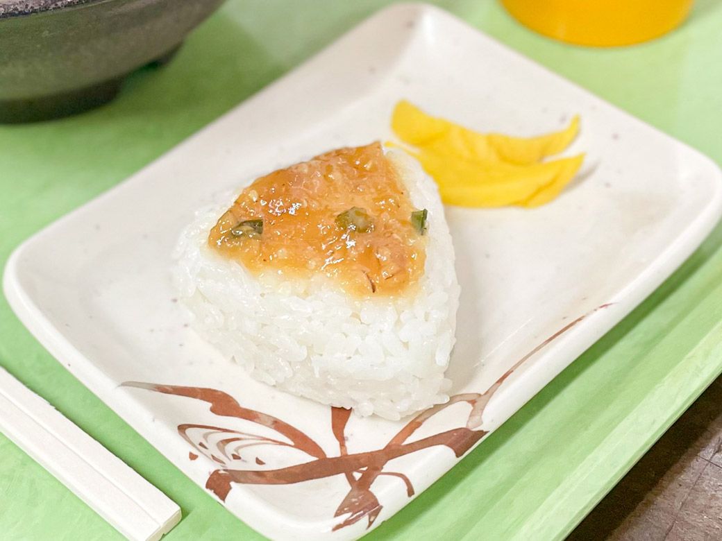 おばあちゃんが作ったおにぎりのような懐かしさ（写真：筆者撮影）