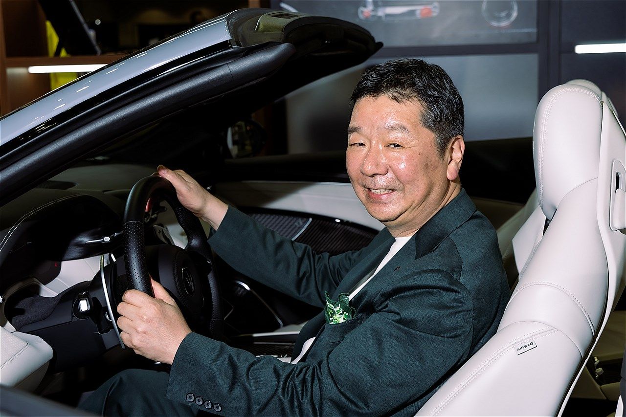 マセラティ ジャパンの代表取締役 木村隆之氏（筆者撮影）