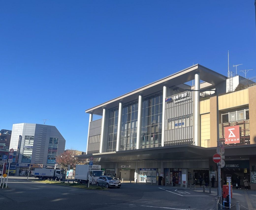 京王線高幡不動駅（筆者撮影） 