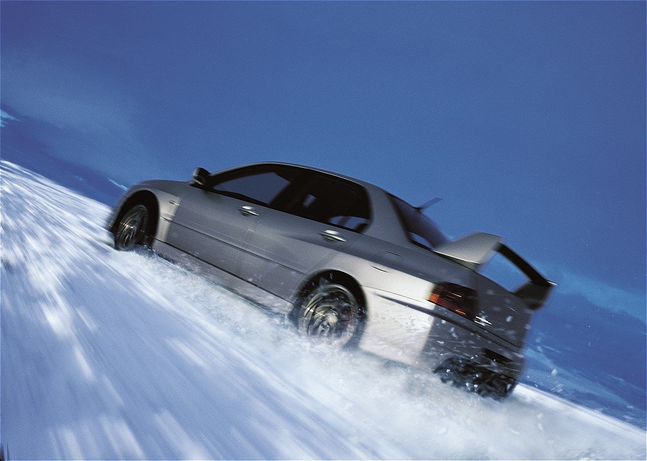 三菱「ランサーエボリューションⅨ」（写真：三菱自動車）