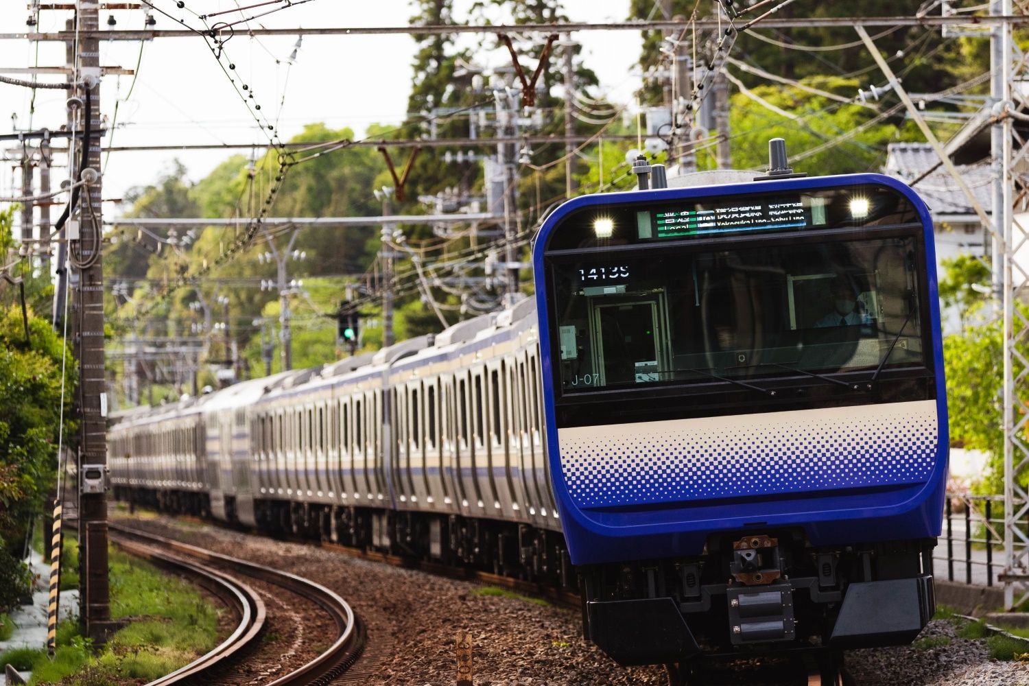 横須賀線の電車