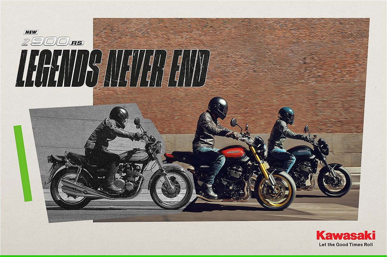 カワサキの新型「Z900RS SE」(写真：カワサキモータースジャパン）