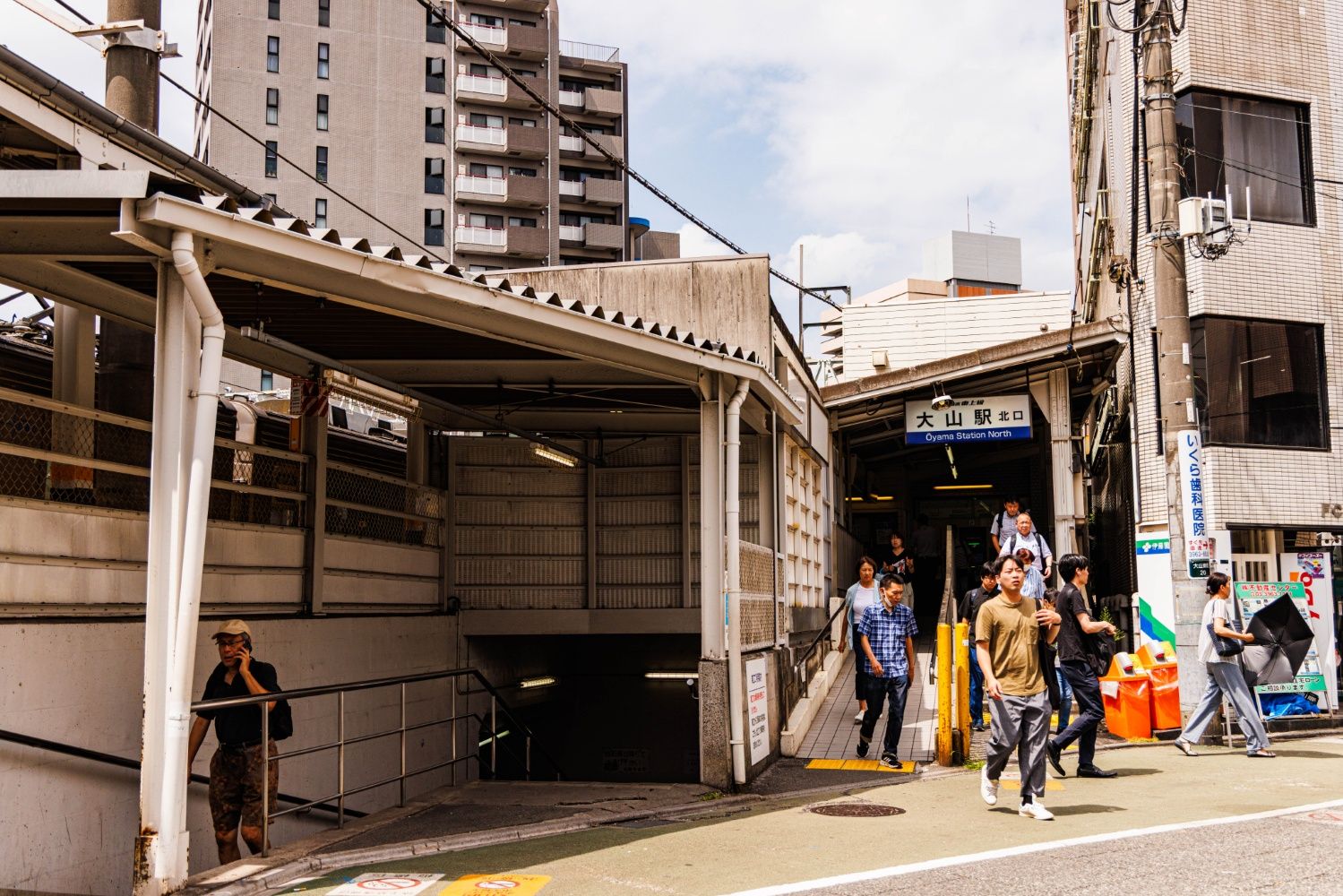 東武東上線　大山駅　北改札口