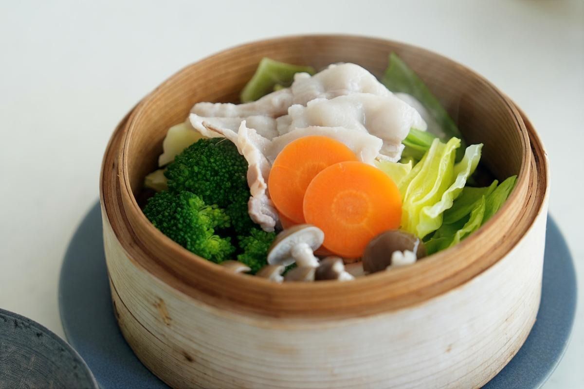 野菜と肉をバランスよく