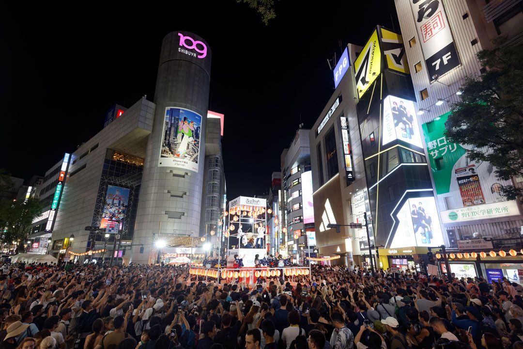 渋谷盆踊りの様子