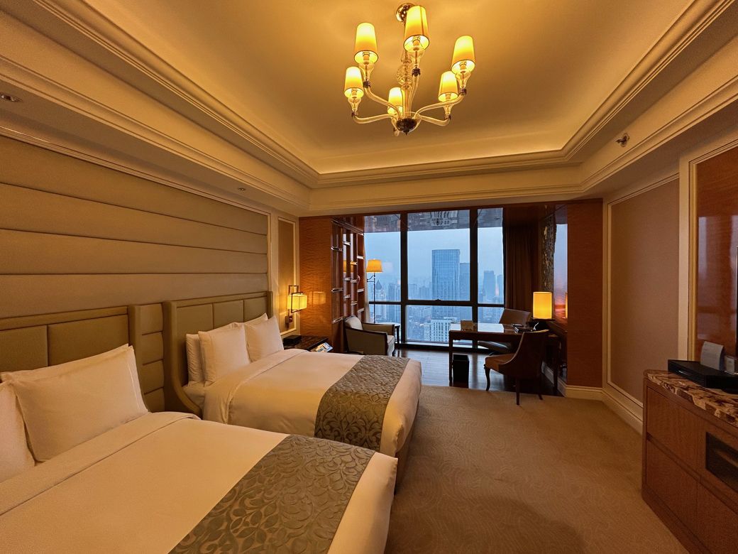 最もスタンダードな部屋でも50㎡が確保されている（筆者撮影）