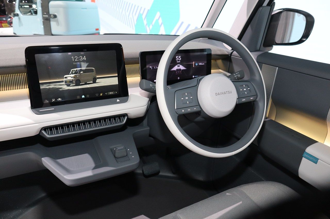 ダイハツ「K-ビジョン」（筆者撮影）