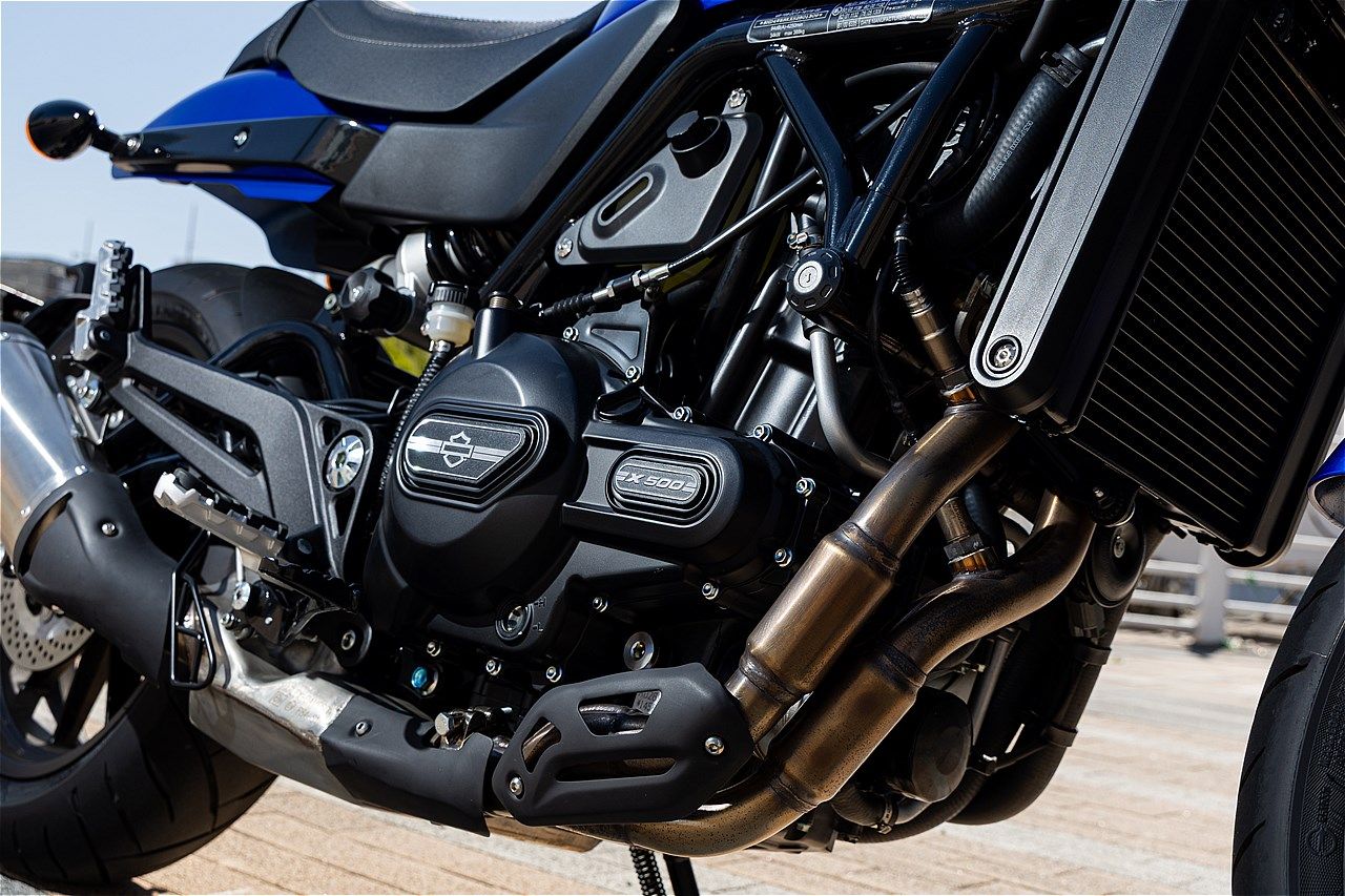 ハーレーダビッドソン「X500」（写真：三木 宏章）