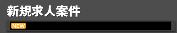 新規求人案件