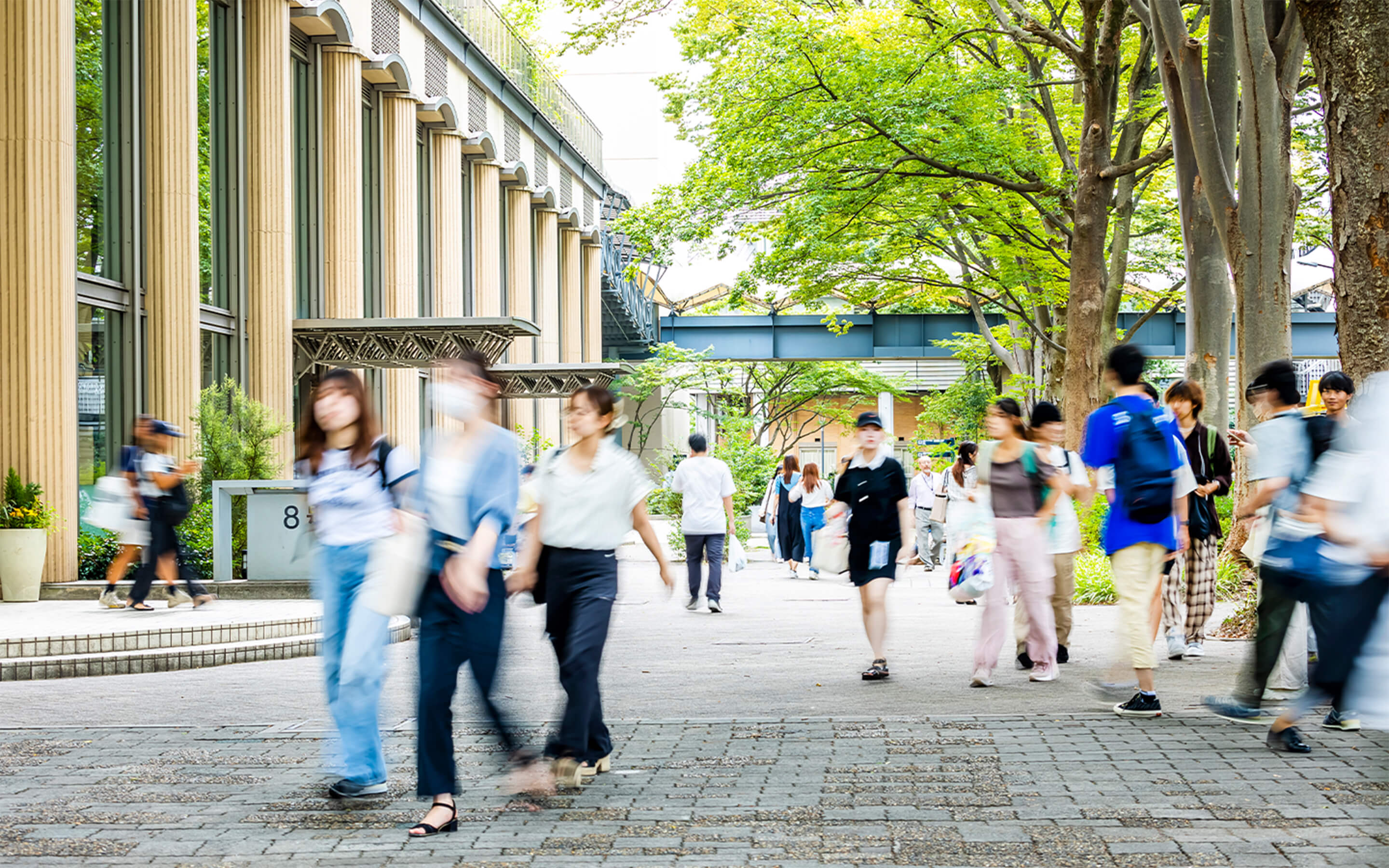 武蔵大学キャンパス風景