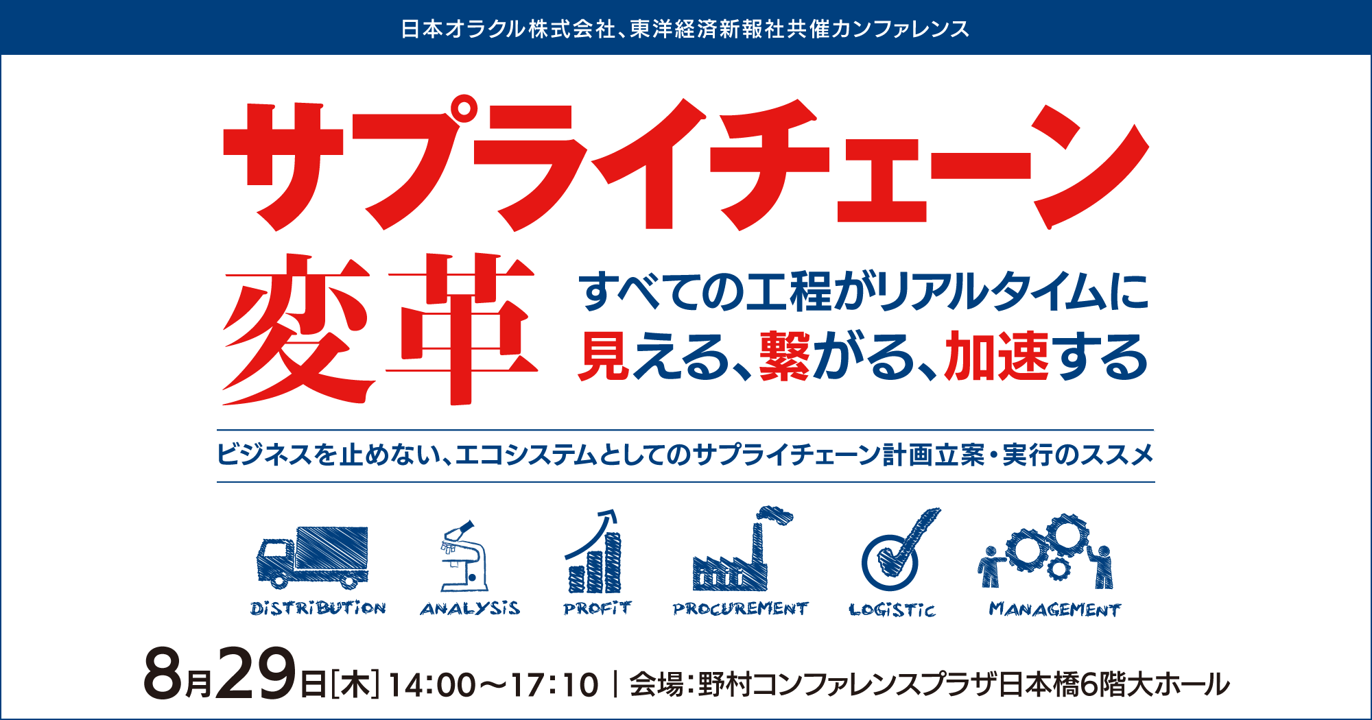 サプライチェーン変革　すべての工程がリアルタイムに見える、繋がる、加速する　ビジネスを止めない、エコシステムとしてのサプライチェーン計画立案・実行のススメ